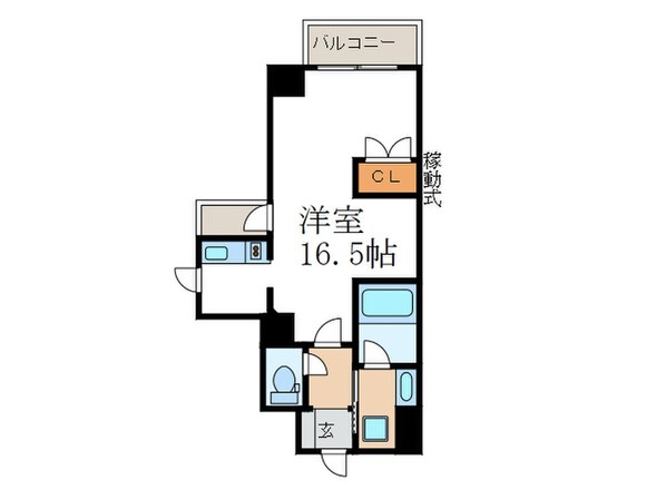 レジディア御所東の物件間取画像